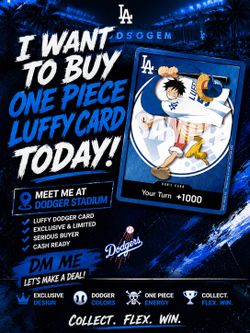 Buying dodger one piece cards