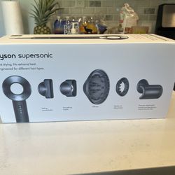 Dyson Supersonic Hair Dryer Black/Nickel