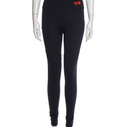 Y-3 navy blue leggings   Zipper on the back