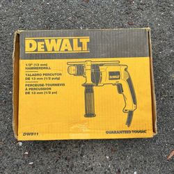 New In Box Dewalt Hammer Drill 