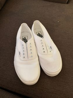 Vans shoes size 7.5 men’s 9 girls