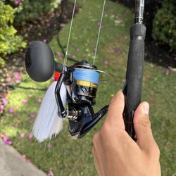Shimano Spheros On Johnny Jigs Rod 