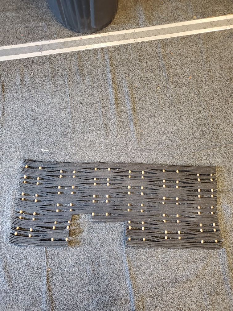 Golf cart mat
