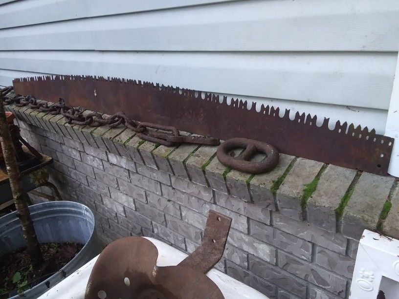 Antique 2 Man Cross Cut Saw