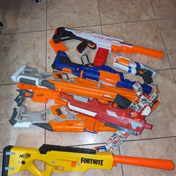 NERF GUN LOT FOR SALE (Pickup Only)