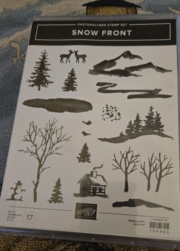 Stampin Up Snow Front