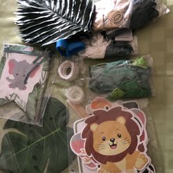 Animal Baby Shower Party Decoration 