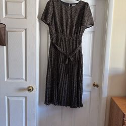 Women’s 2X Black & Gold Dress