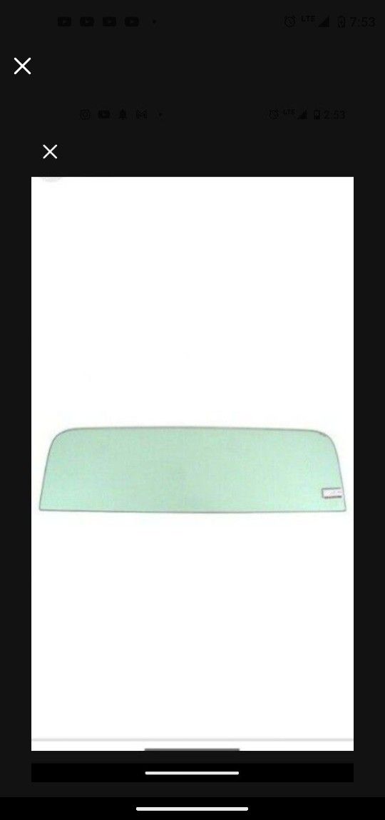 1986 Mazda truck back window Parts