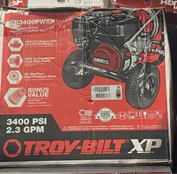 Troy-Bilt 3400 PSI 2.3 GPM Gas Pressure Washer  $240 Used like new