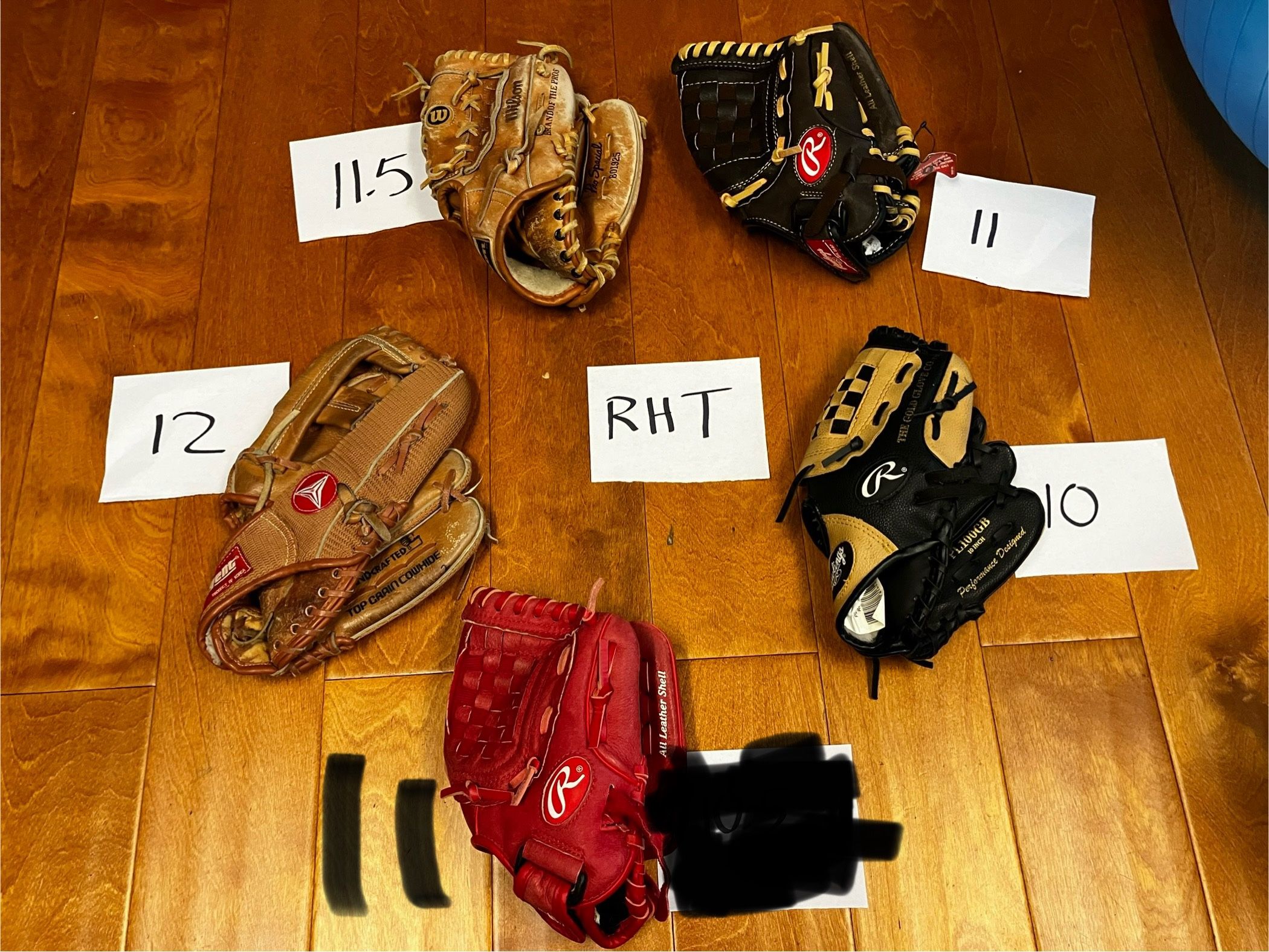 Boys Baseball Gloves