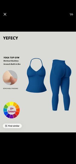 Two piece gym set