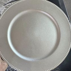Silver Charger Plates 
