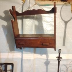 Gun Rack w drawer 