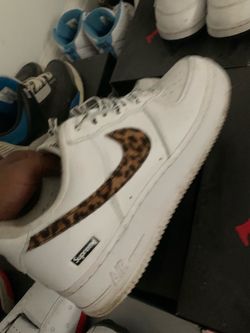Supreme not good enough air forces ones size 10 1/5