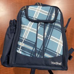 New Picnic Backpack For 4 Settings, Christmas Gift