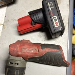 Milwaukee M12 Flashlight With Battery Cordless Power Tool