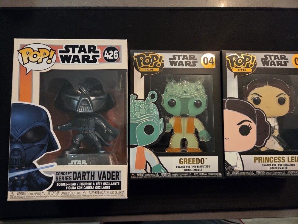 Star Wars Funko Pop Lot