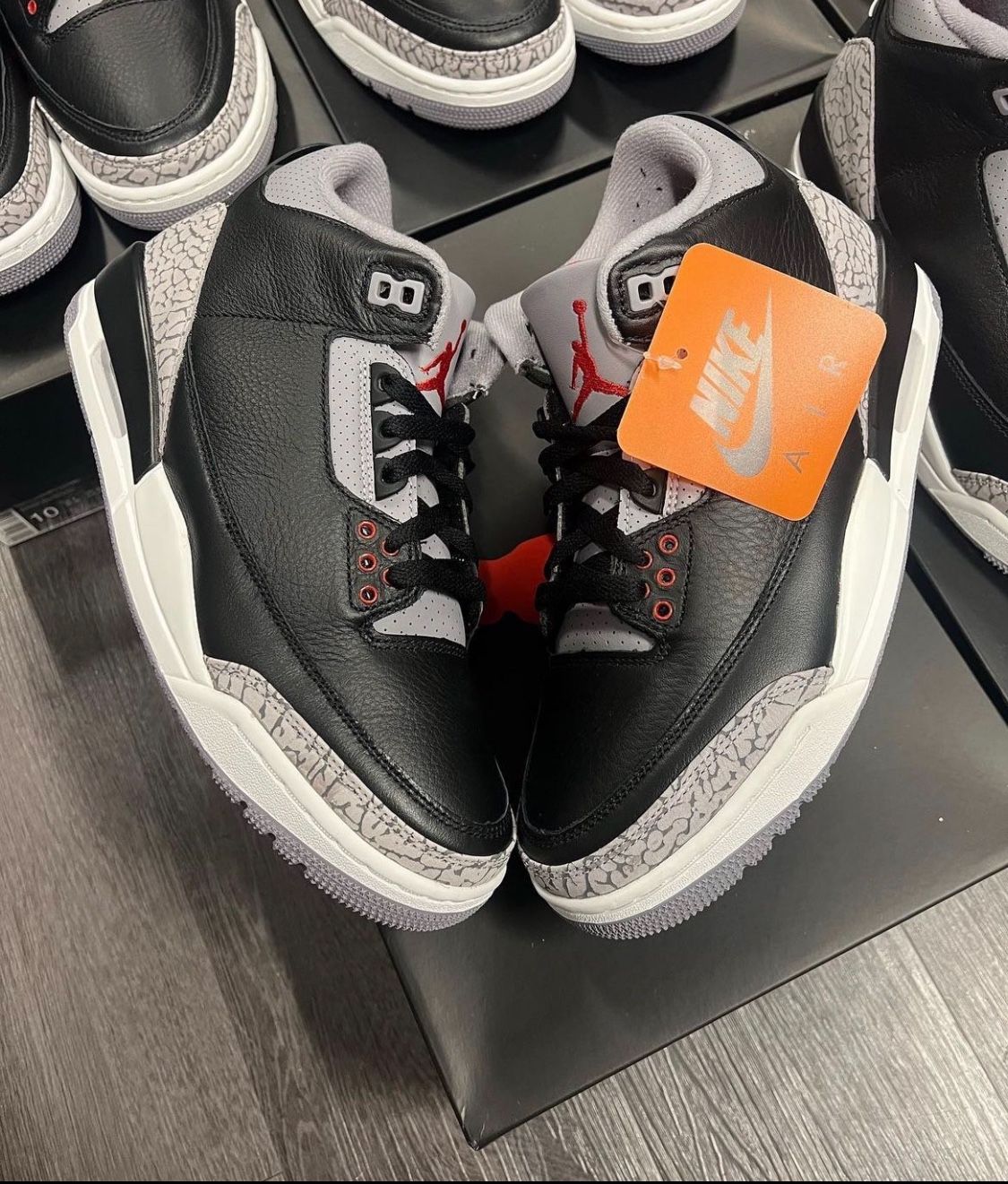 Jordan 3 Black Cement 2024