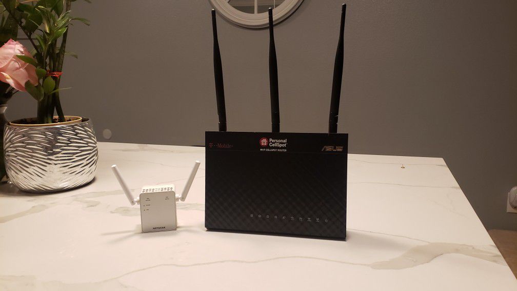 Wireless router and extender