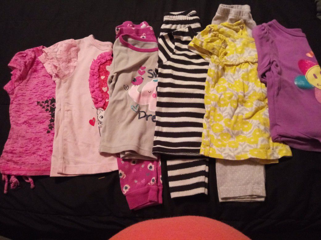 Baby girl winter clothes size 24 months
