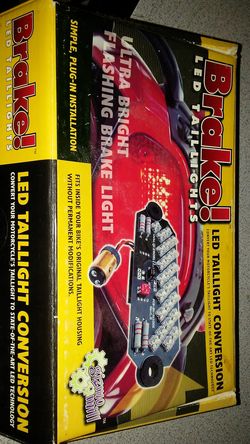 Brake led light motorcycle