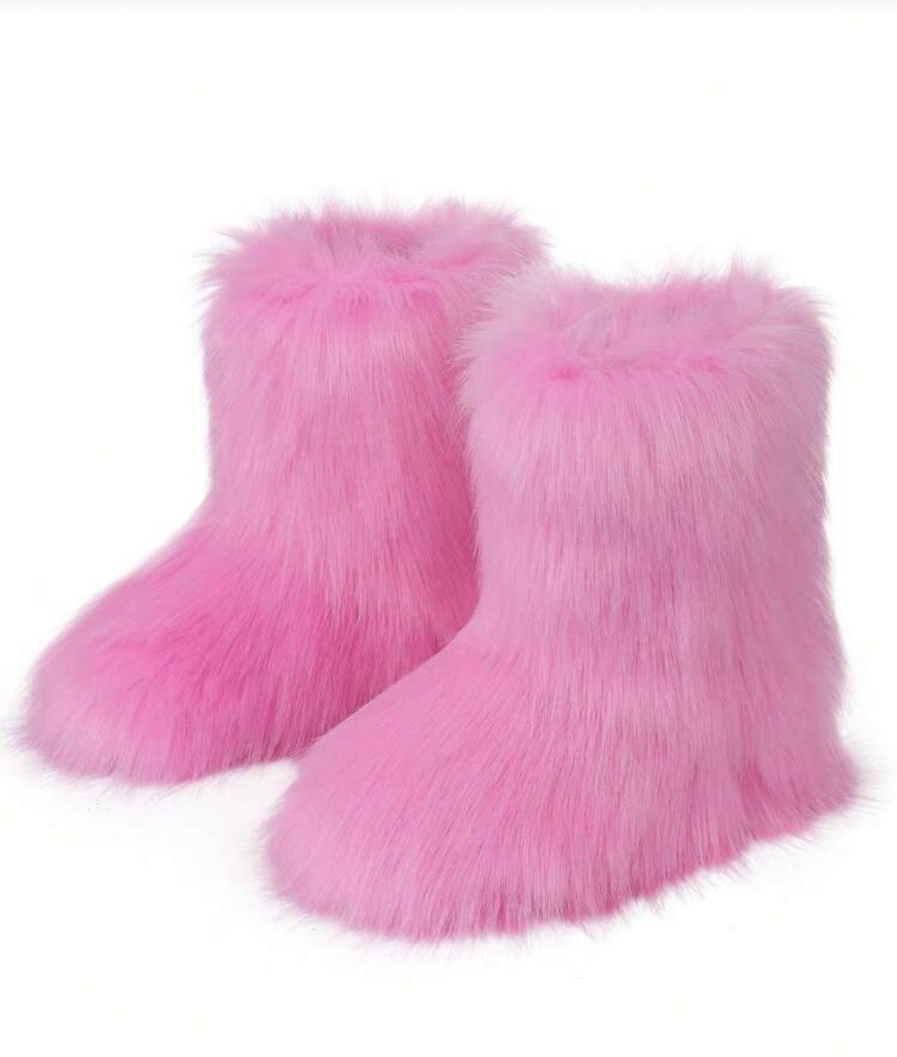 Fur Boots Size 7 ( Never been Used ) 