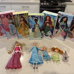 9 Disney Princess Dolls