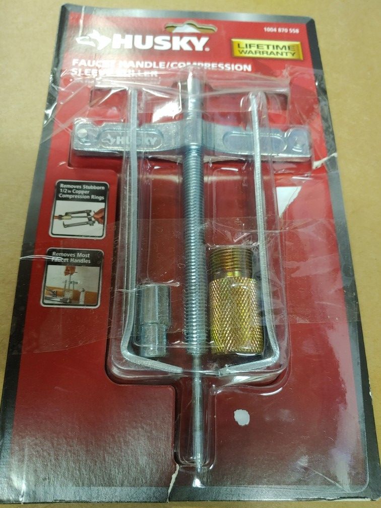 Husky Faucet Handle Compression Sleeve Puller 6 for Sale in North Las Vegas, NV OfferUp