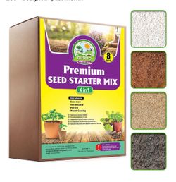 Seed Starter Potting Soil Mix,