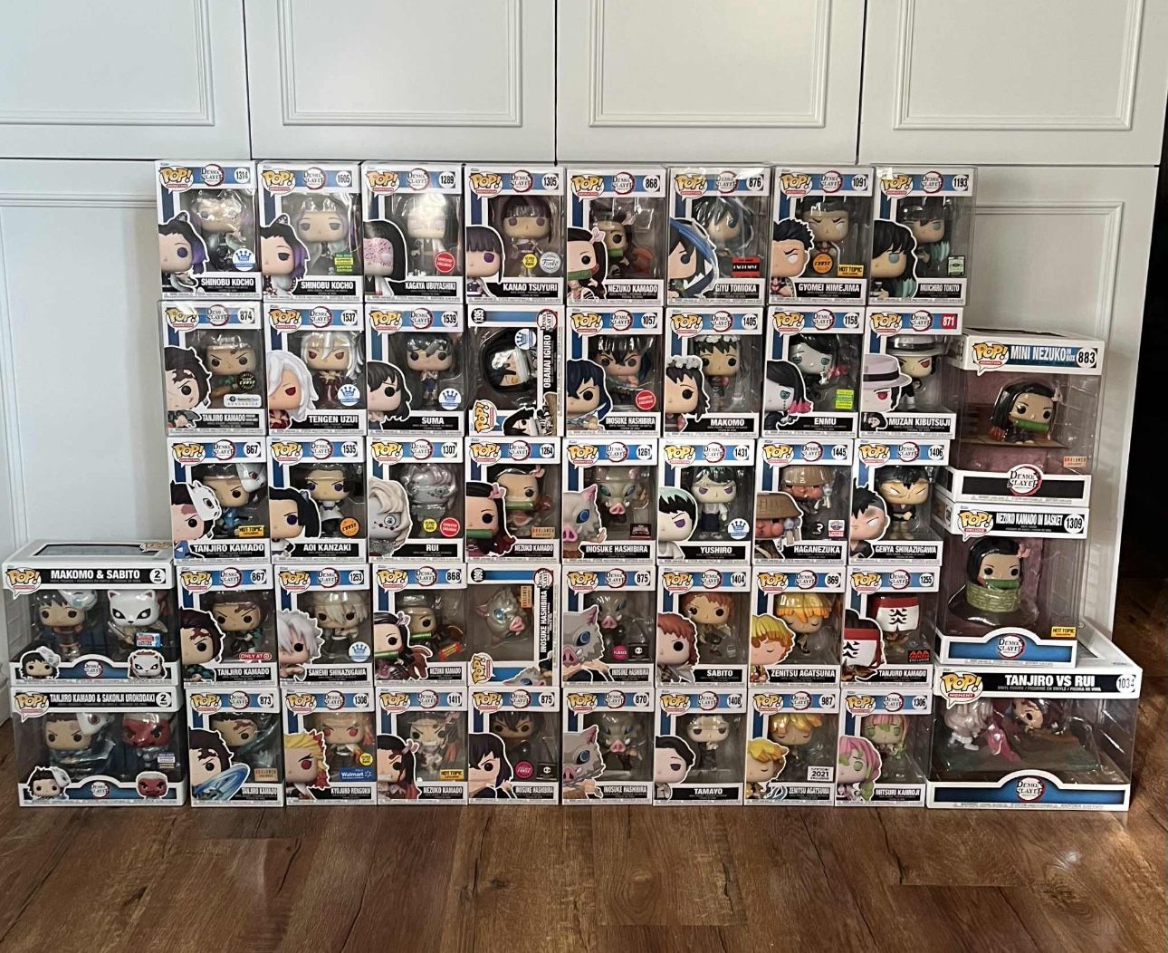 Funko Pop Demon Slayer Set Of 45 