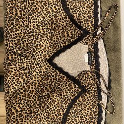 Cheetah Print Pajamas Size M