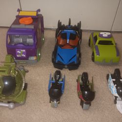 Batman Imaginext Vehicle Lot 