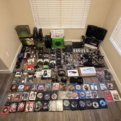 Massive PlayStation Xbox Wii Atari Accessories and Consoles please read description