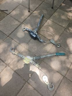 Cable winch puller