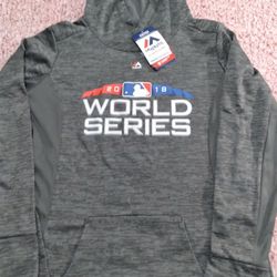 WOMENS MAJESTIC MLB HOODIE NWT 