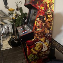 Street Fighter Arcade Machine 