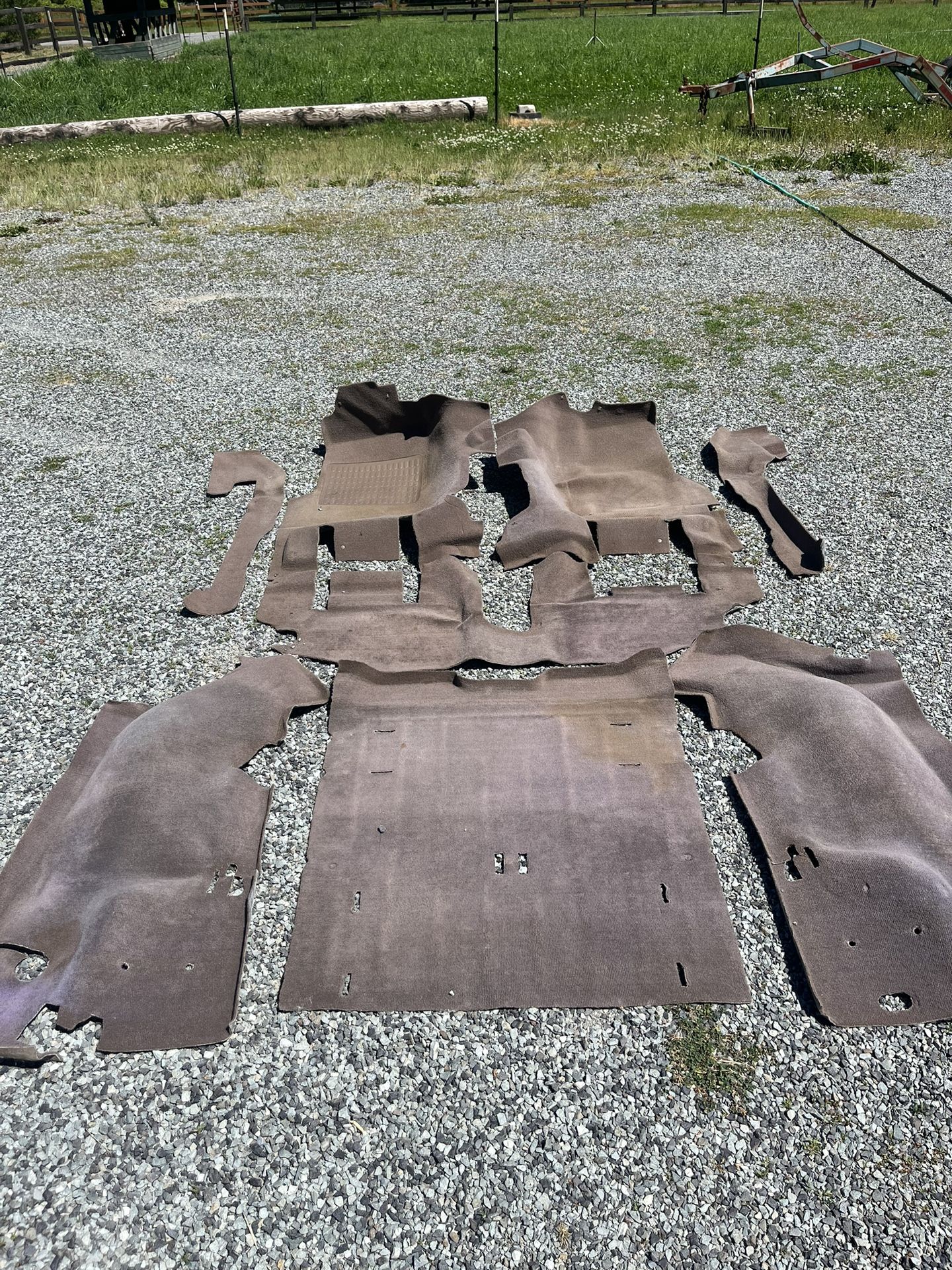 8 Piece Carpet Kit 1(contact info removed) Jeep TJ