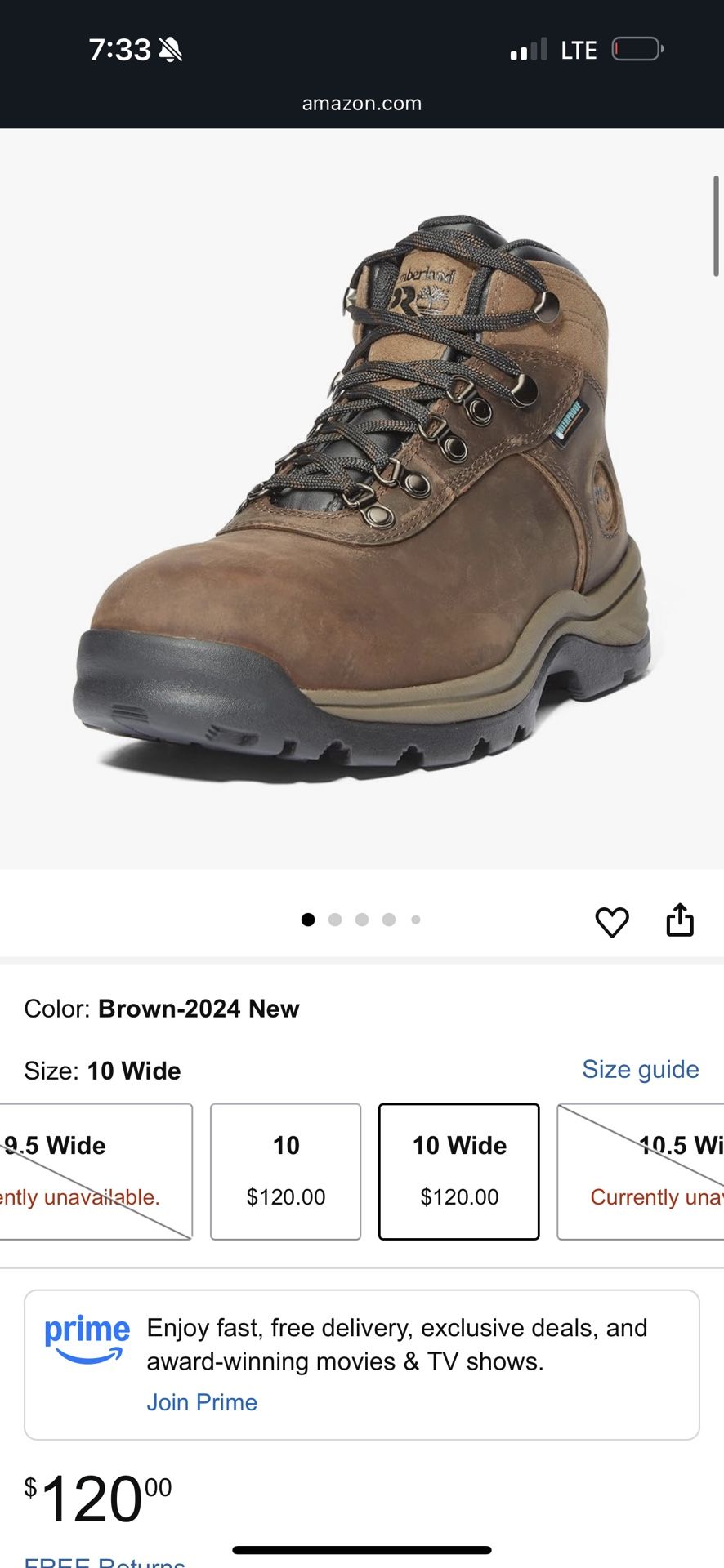 Timberland Pro Steel Toe