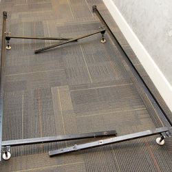 Full / twin size metal platform bed frame

