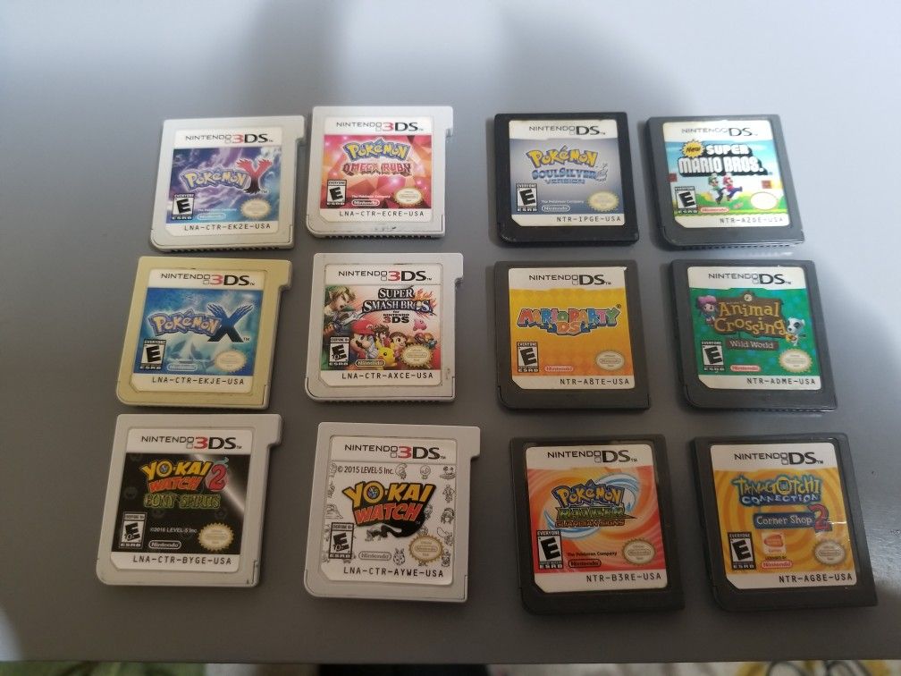 Nintendo ds & 3ds games. Pokemon, mario, animal for Sale in Stockton, - OfferUp