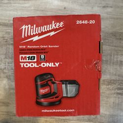 Milwaukee orbit sander