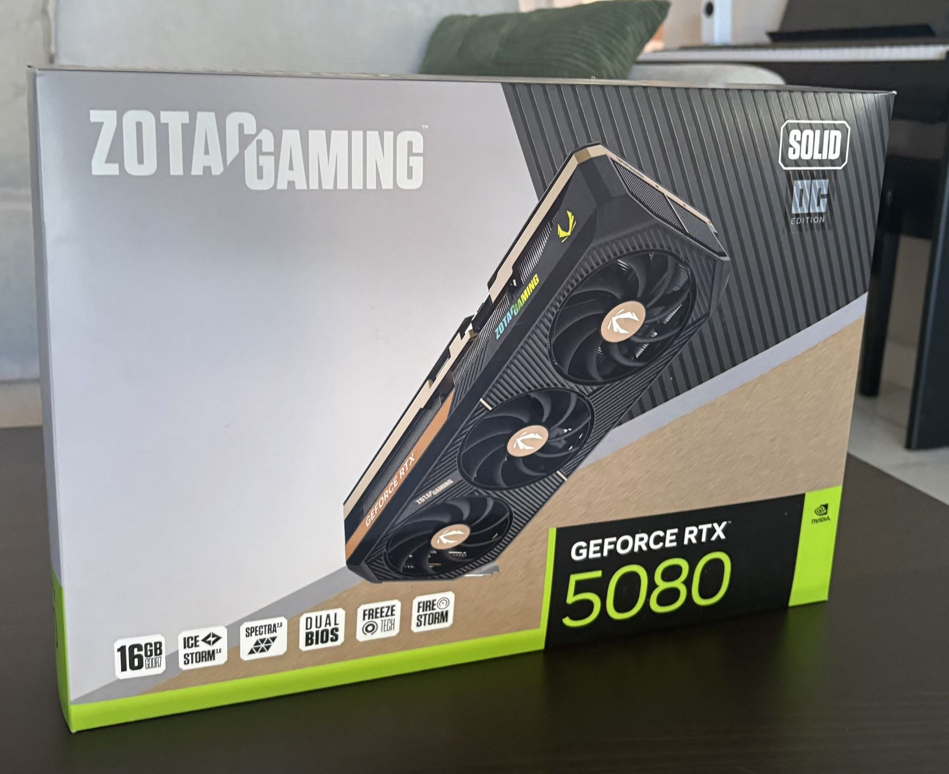 Nvidia RTX 5080 ZOTAC OC (Brand New Sealed)