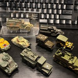 Diecast Military Vehicle Lot