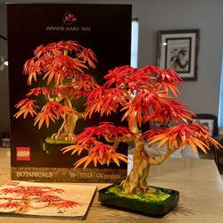 Lego Botanicals Japanese Red Maple Bonsai Tree 10348
