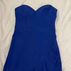 Blue Short Dress 