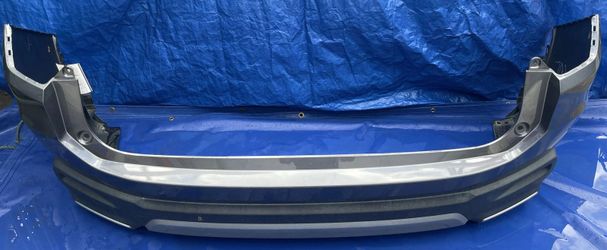 23-25 HONDA PILOT REAR BUMPER COVER W/ PDC SENSOR VALANCE GRAY (NH797M)