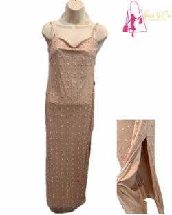 Beige Maxi Dress Size(10)