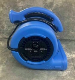 Two Blue Air Mover Floor Blower Fans