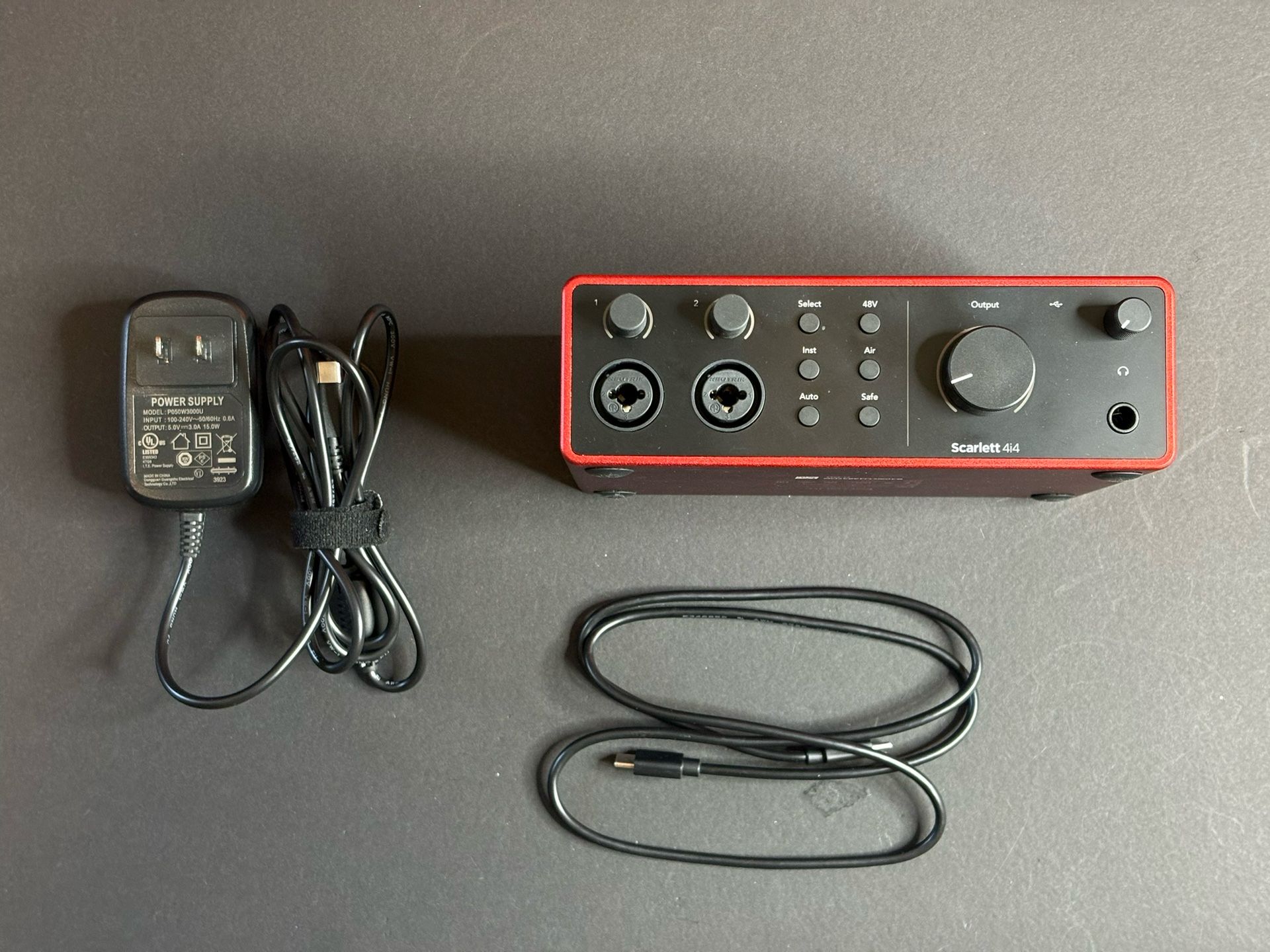 Focusrite Scarlet 4i4 Audio Interface 4th Gen
